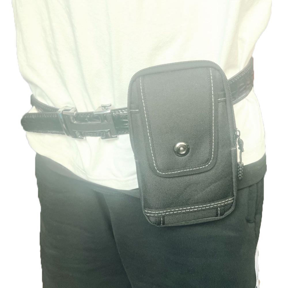 with Buckle Mobile Phone Pouch Waist Pack Phone Belt Clip Holster Mobile Phone