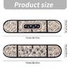 Long Fetter Oven Gloves Reinforced Heat Security Never Slip Outside for Baking Roasting Cooking