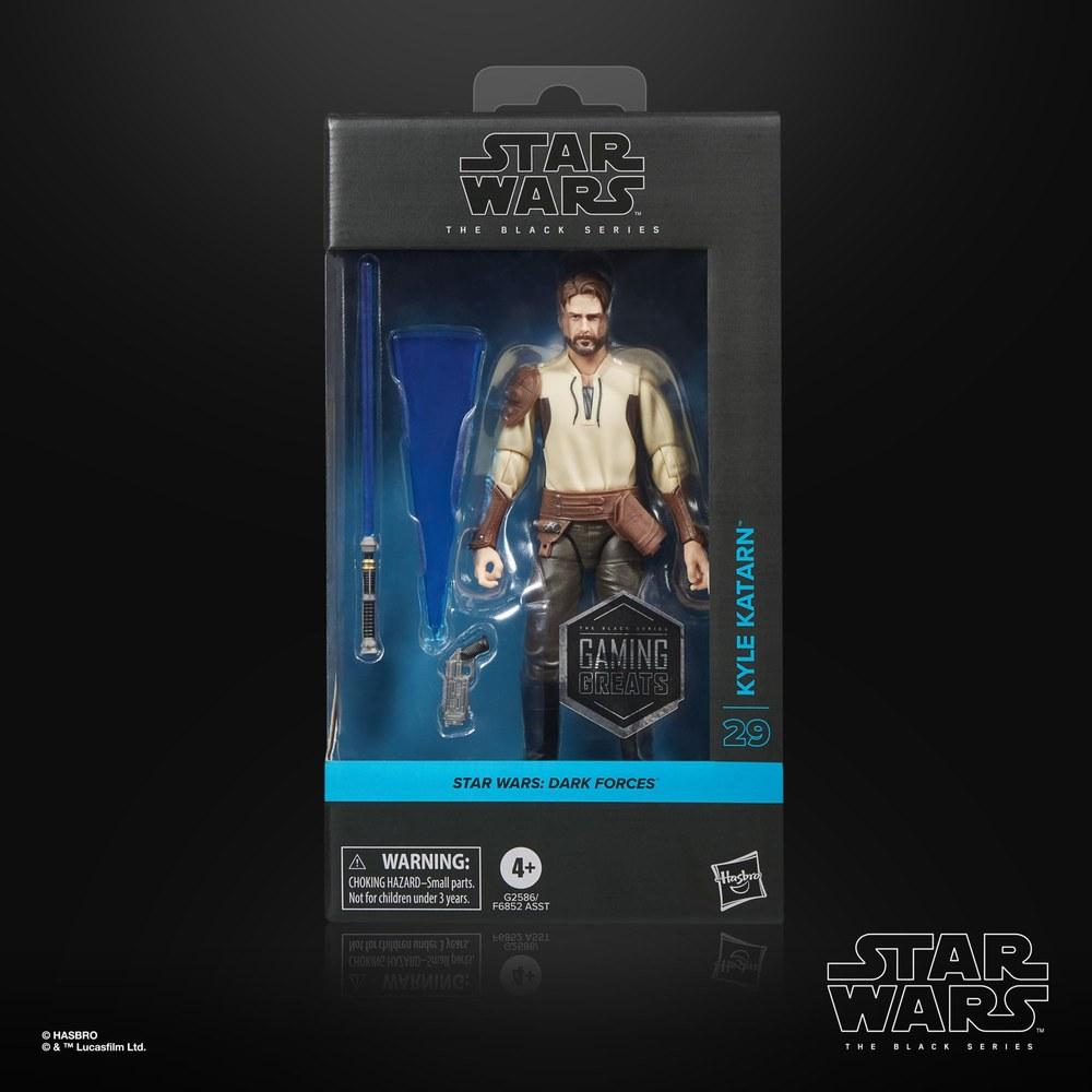 Hasbro Star Wars The Black Series Kyle Katarn Premium Collection 15cm Action Figure Dark Force Grey Knights Authentic Product