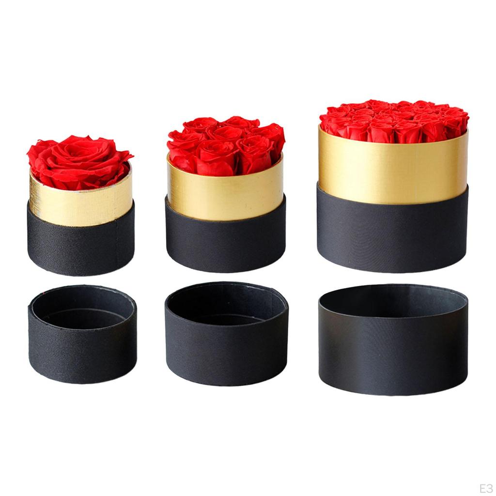 Forever Preserved Roses In A Box, Birthday Gifts for Women Everlasting Decor Fresh