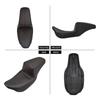 Motorcycle Two-Up Driver Passenger Seat Front Rear Cushion For Harley Touring Street Electra Glide Ultra Road Glide FLHR 2009-23