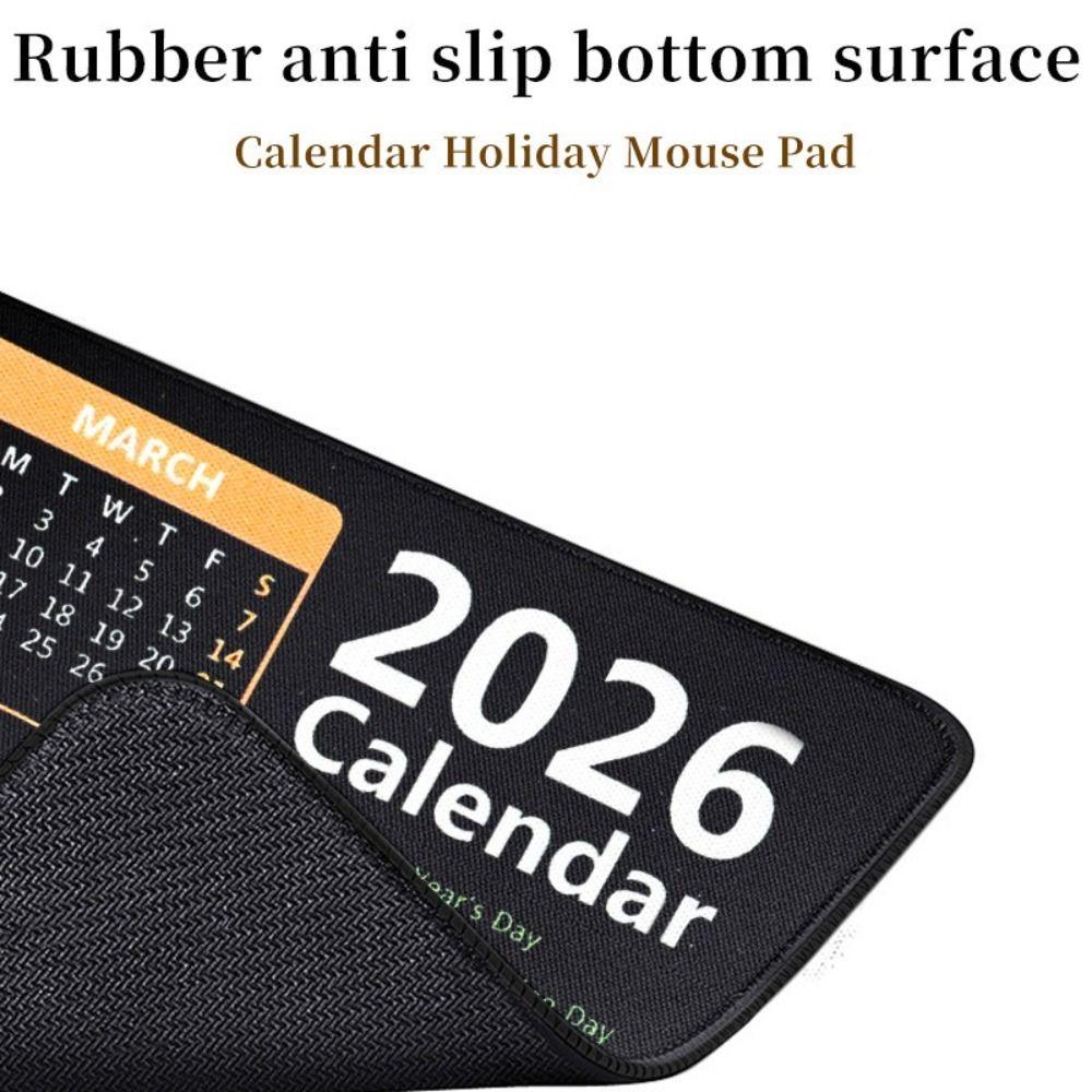 Black Color Gaming Mouse Pad Rubber Base Anti-Slip Mouse Mat Waterproof Mouse Pad Laptop Computer