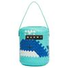 Market Letter Patch Whale Pattern Polypropylene And Leather Bucket Bag Women Handbags Light-Blue SHMH0123A1RF081JQC57