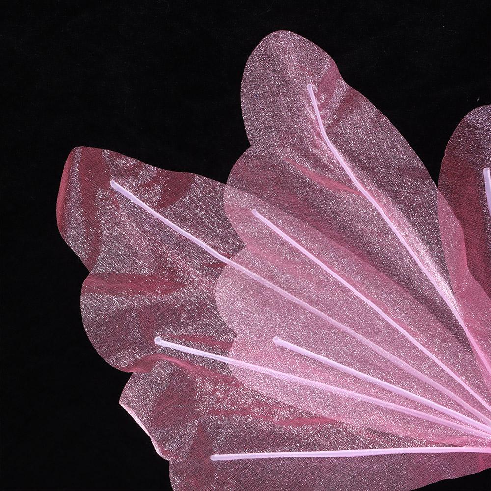 Silk Artificial Butterfly Flowers Colorful 50cm Flower Head Background Fake Flowers Artificial Flowers Large Butterfly