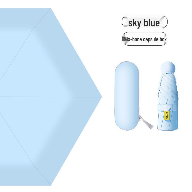 Compact Dual-Use UV Protection Sunshade Umbrella