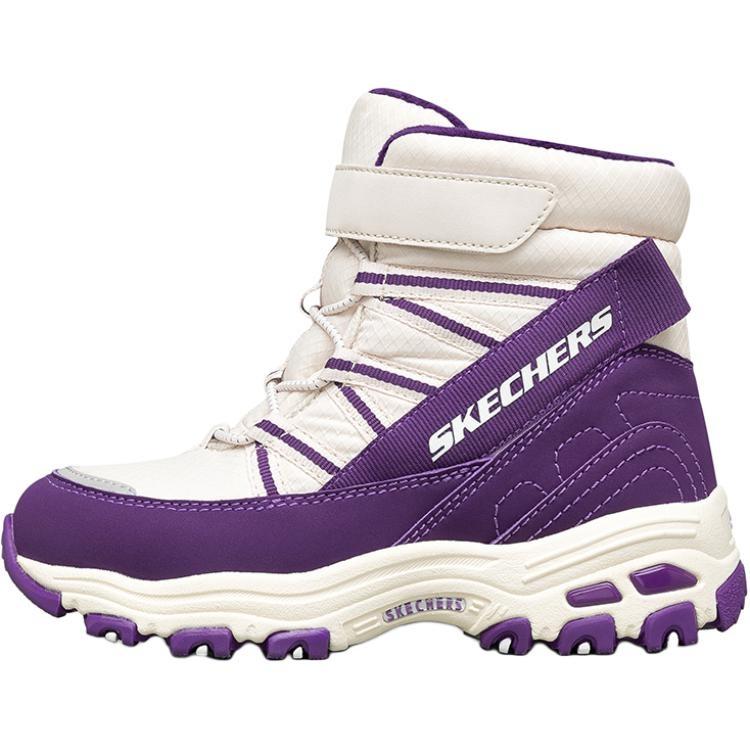 (GS) Skechers D lites Boots  White Purple  Kids  664200L-NTPR EU 27.5