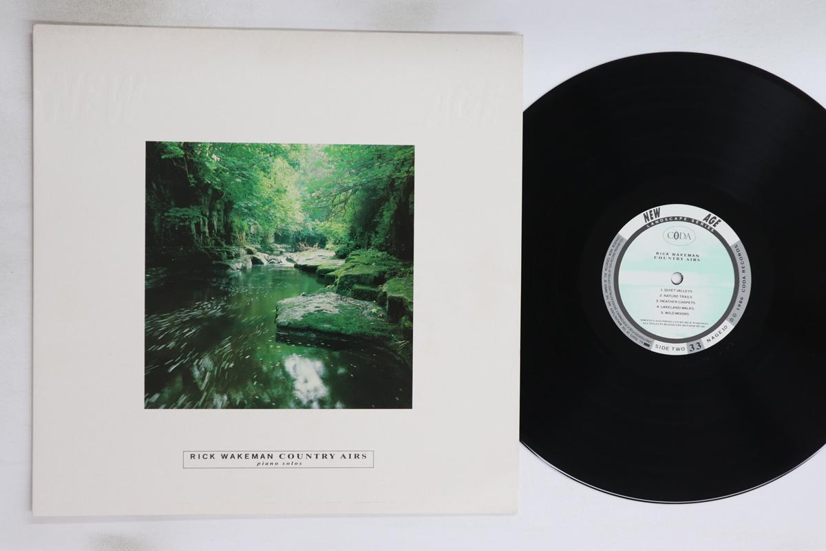 

LP Пластинка РИК УЭЙКМАН - Country Airs - Фортепианные Соло NAGE10 CODA 1986 Великобритания Рок Б/У