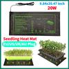 Seedling Heat Mat Waterproof Heat Pad with Thermostat Controller For Indoor Hydroponic Seedling Germination EU/US/UK/AU Plug