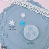 Snowflake Silicone Mold For Chocolate Baking Christmas Cake Decoration Reusable Food Safe Nonstick Design Mould