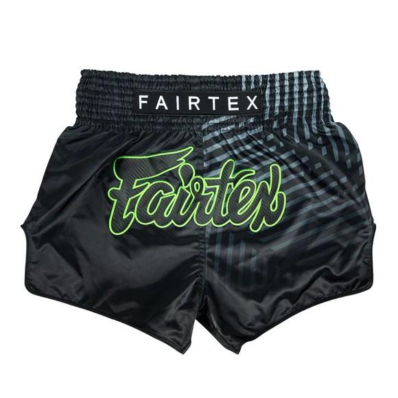 Fairtex Muay Thai Racingshorts BS1924 Svart/Grön M