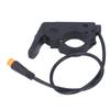 Thumb Throttle Accelerator with Waterproof Connector Bike Modified Kit for Electric Bike