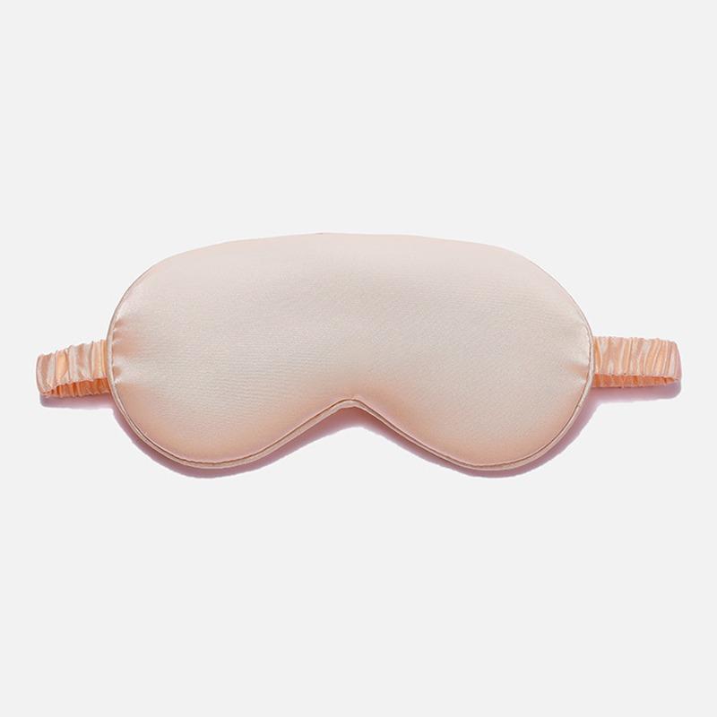 Imitation Seide Weiche Schlafmaske Blockiert Licht Schlafmaske Augen Schlafhilfe für Reisen Augenbinde Nacht Atmungsaktive Augenklappe
