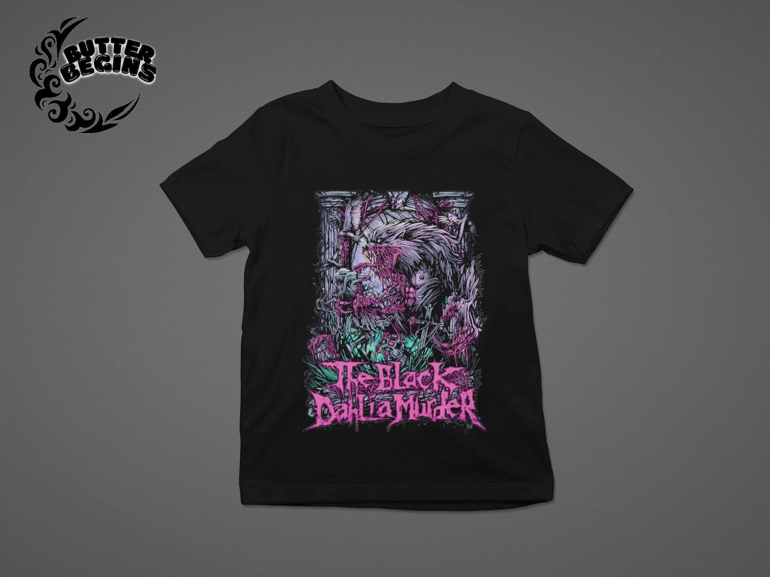 The Black Dahlia Murder T-Shirt - Metal Music Shirt - Nocturnal Album Shirt - The Black Dahlia Murder Merch - Unisex Rocker Clothing XL