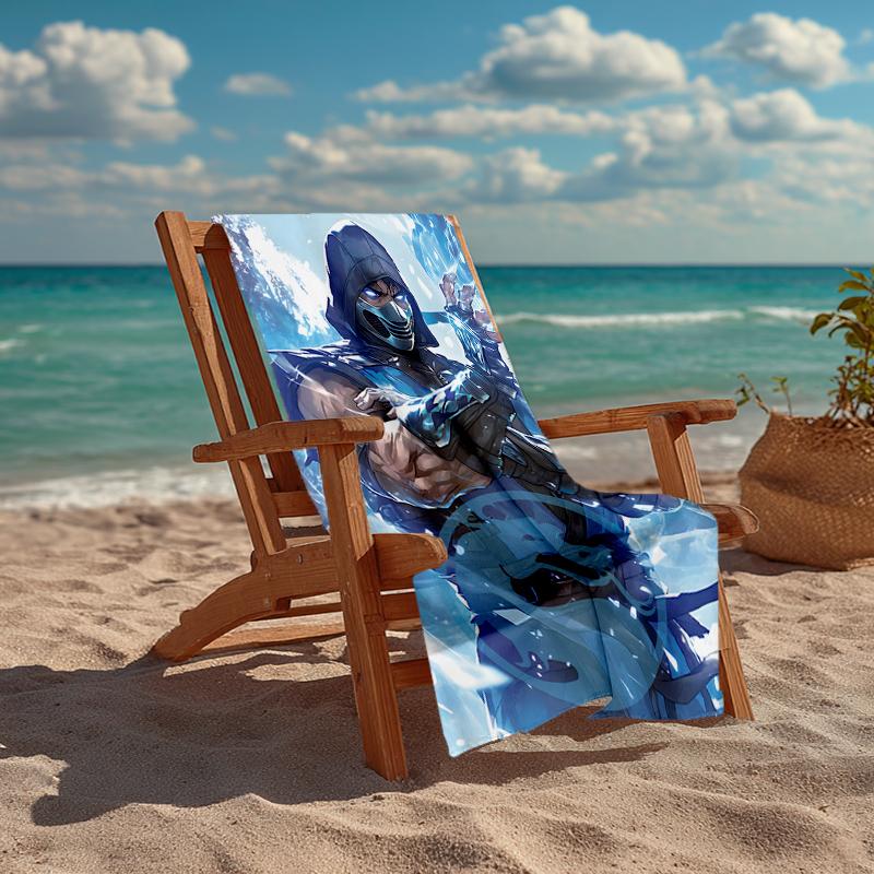 SubZero Fashion Beach Towel: Ideal for Summer Adventures Soft, absorbent and quick drying suitable for swimming and bathing