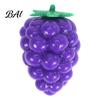 Fruit Calming Toy Strawberry Grape Stress Relief Toy, Realistic Squeeze Sensory Anxiety Relieving Office Desk for Kids Adults