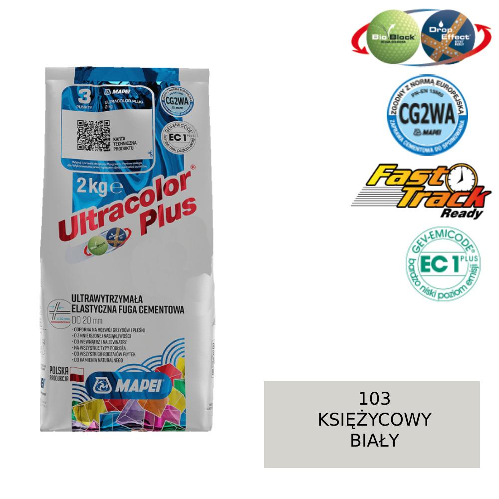 Mapei Ultracolor Plus Fuga - 103 Lunar White 2Kg
