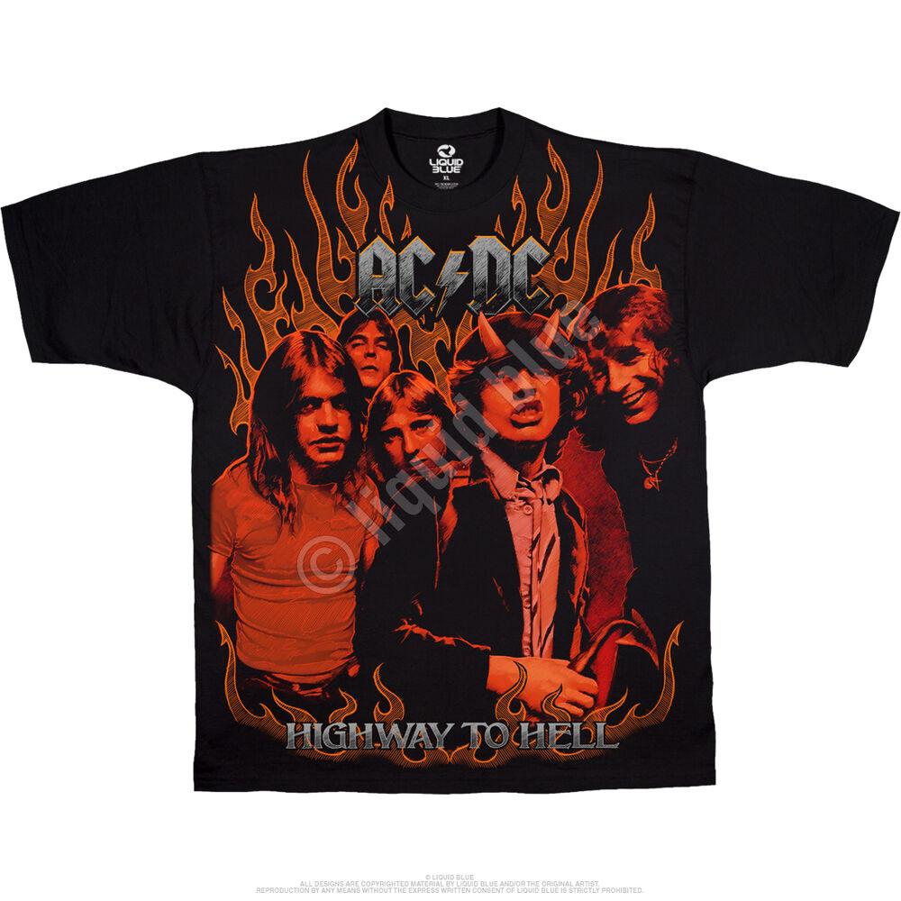 

Черная винтажная футболка унисекс Ac Dc Hell Ride Sz Angus Highway Hell Rare
