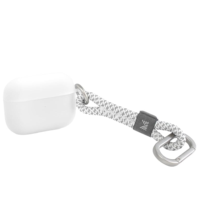 

[MONOCOZZI] AirPods Pro 2 correspondence case clear frost carabiner strap With Shockproof transparent cover Fashionable TPU clear case [ AirPodsPro2