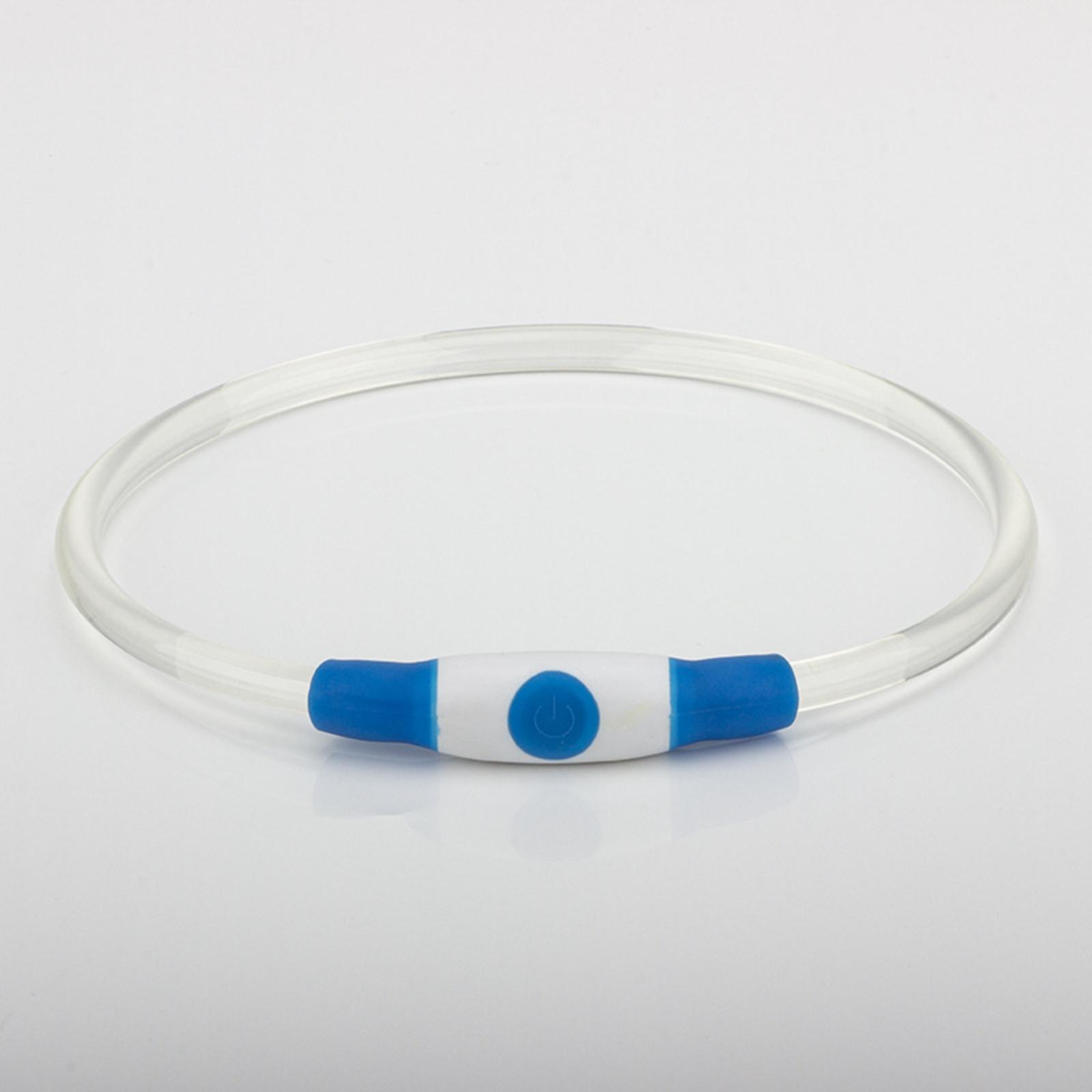 

Светящийся ошейник для собаки Светящийся ошейник для питомца USB-перезаряжаемый светодиодный светящийся ошейник Светящийся ошейник для собаки по всему телу Светящийся ошейник для собаки One Size