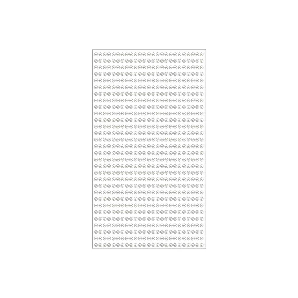 1 Vel Zelfklevende Kunstparels Edelstenen 3mm 4mm 5mm 6mm Beige Mini Parel Strepen voor Nagels DIY Knutselen Gezicht Lichaam Kunst Decoratieve Stickers