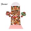 Reindeer Design Holiday Stationery 3D Pop Up Christmas Card, Money Gift Card Holder with Decorative Paper Craft Cards Cash Slot, Hummingbird
