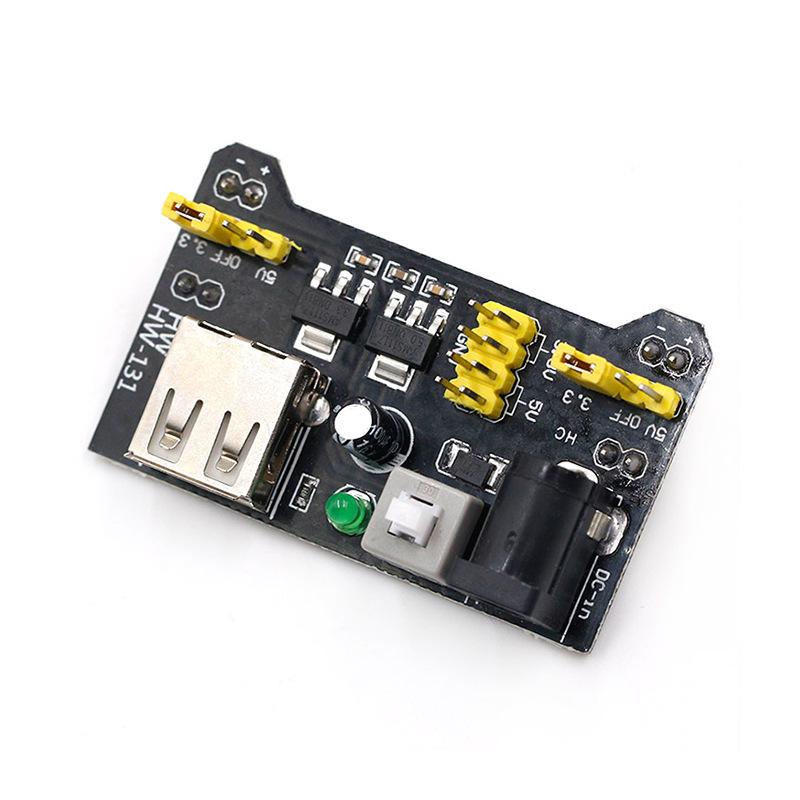 MB-102 Breadboard Power Module, Compatible with 5V and 3.3V