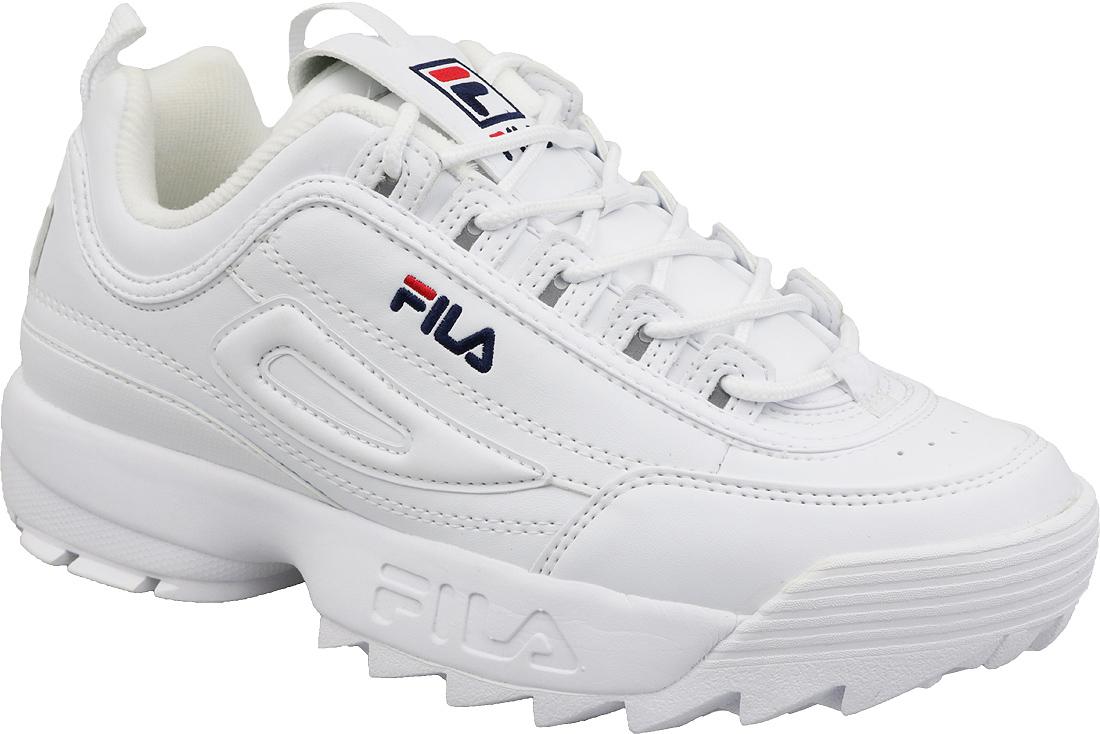 Fila Disruptor Low Wmn, weiße Damen-Sneaker 38 weiß