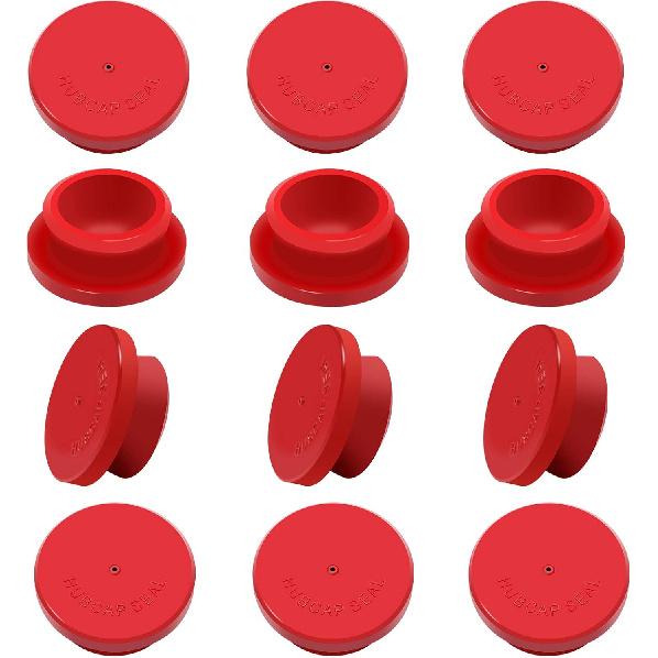 CheeMuii 12 шт. Резиновые заглушки для колпаков ступиц 1-1/8  Подходят для колпаков ступиц прицепов Заменяют Stemco 359-5990 Подходят для Stemco 343-4009 343-4024 и т.д.