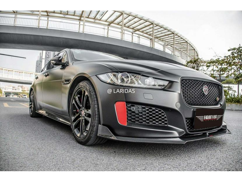 Jaguar XE 2015-2019 Carbon Fiber Body Kit: Front Lip & Rear Diffuser Accessories