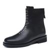 Mode Neuankömmling High-Top-Schuhe Klassisches Leder Mode Stiefeletten Outdoor Herren Mid-Calf Stiefel Rutschfest Herren Motorradstiefel Botas