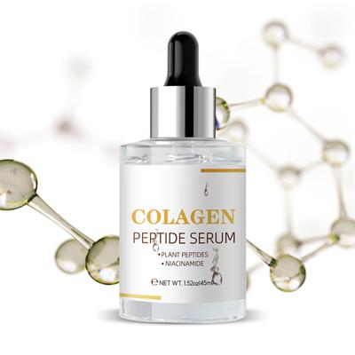 Suero de colágeno: contiene colágeno, retinol y ácido hialurónico, loción facial hidratante, reafirmante y nutritiva - Cuidado diario de la piel 45 ml