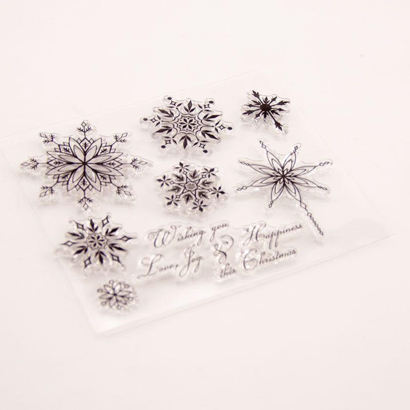 Flowers Silicone Clear Seal Stamp DIY Scrapbooking Embossing Photo ...