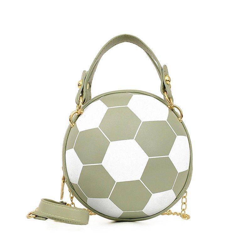 2025 Trendy Basketball Football Sports Bag,Fashion Chain Messenger Crossbody Sling Bag