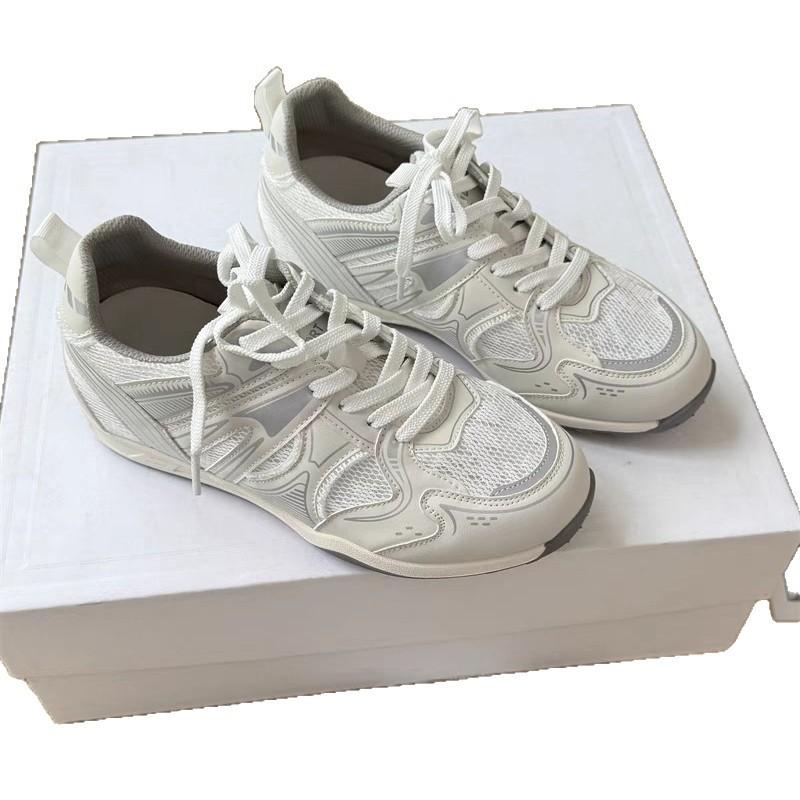 Fashion Jogging Dad Shoes for Women 2025 Summer New Thick-soled Breathable Net Lightweight and Versatile Casual Sports Shoes for Women