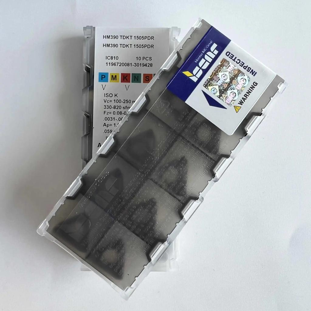 ISCAR / HM390TDKT1505PDR IC810 /Industrial indexable Carbide Inserts 10 PCS