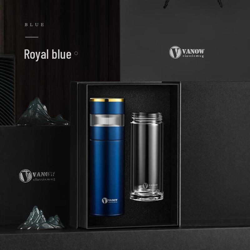 Vanow VO-P6L Insulated Tea Infuser Bottle Gift Set