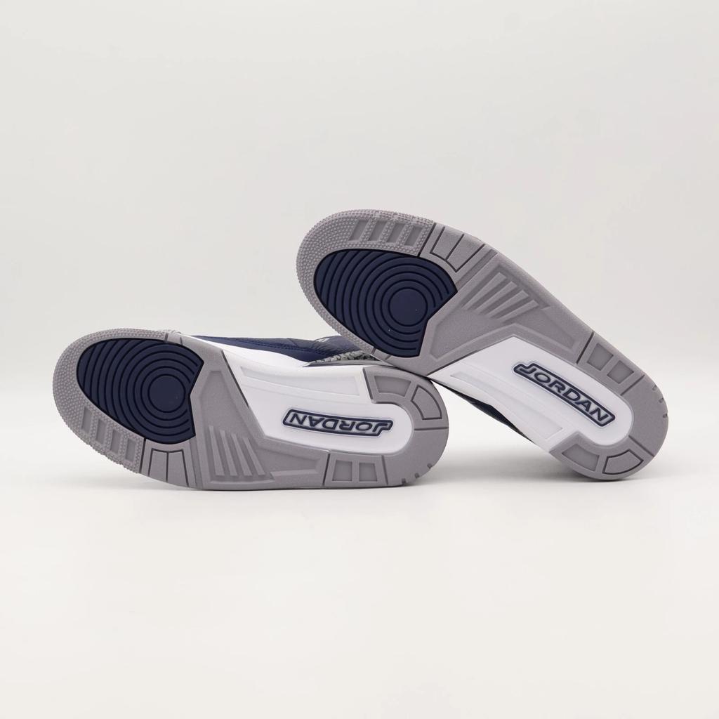 CT8532-401 Nike Air Jordan 3 Retro Midnight Navy Georgetown Grey Blue (Men's)