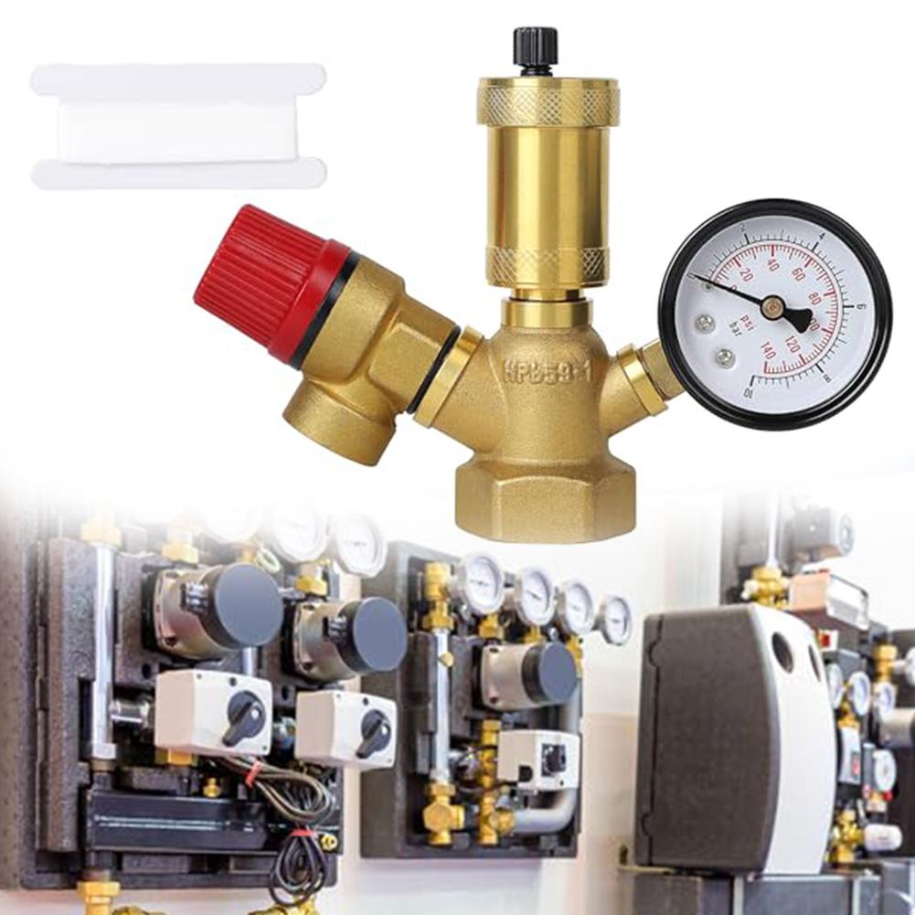 

Simplified Operation Complete Brass Boiler Safety Assembly Featuring Effective Automatic Pressure Release Mechanism China Mainland