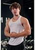YoungLA Herren Slim-Fit Ärmelloses Schnelltrocknendes Muskel-Tanktop