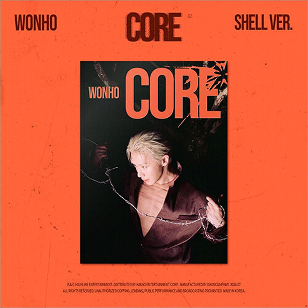 WONHO [CORE] Shell ver. EP Album + Free Gift