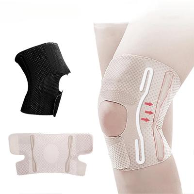 1 vnt. sportinis kelių užtvaras, vyriškas, moteriškas, suslėgtas elastinis kelių pagalvėlės, artrito sąnarių apsauga.