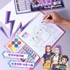 ! Dämonenjäger Nachzeichnen Malen Anime Cartoon Strichzeichnung Kinderskizze Malbuch Kindergeschenke