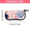 Modern Printed Eyeglasses Pouches Premium Zippers Protecting Light Weight Organizers For Sunglasses Cosmetics Key
