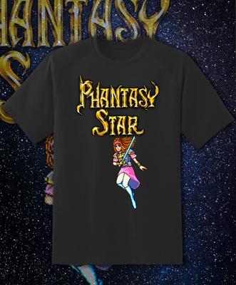 Phantasy Star Alis Videogioco Arcade Gioco Retro T-shirt 100% Cotone Magliette Uomo Top Spedizione Veloce!