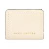 Marc Jacobs S101L01S Marshmallow The Groove Leather Mini Compact Wallet for Women (Bi-fold) [Outlet Item] [Brand Name] [Used]