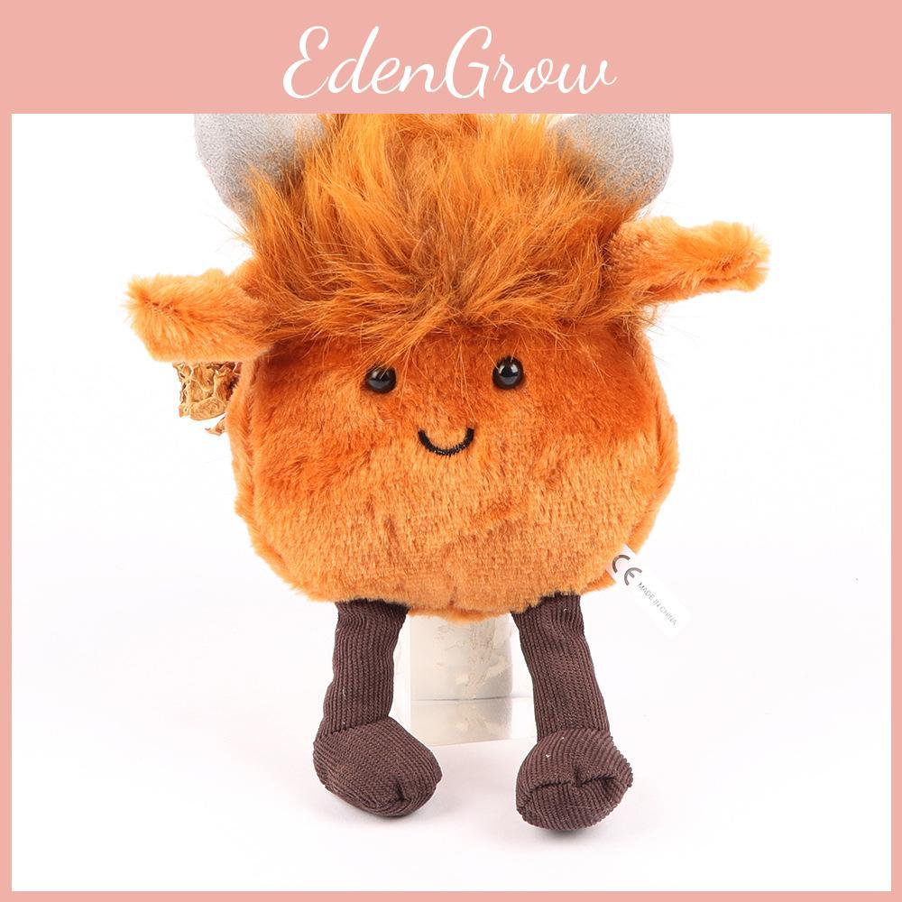 Highland Plush Cattle Toy Cartoon Stuffed Animal Doll Decorations Kids Gift
