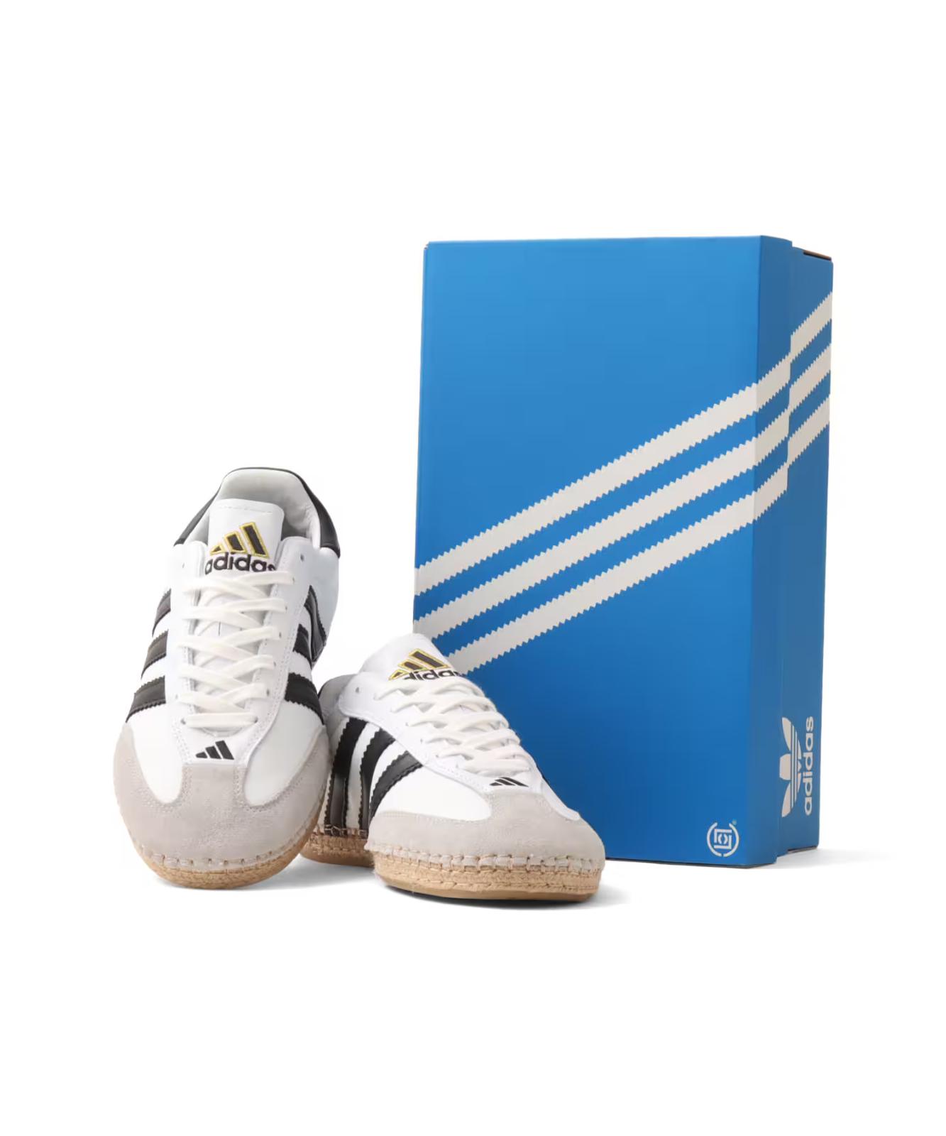 KJ0274 CLOT adidas Samba Cloud White Core Black (Men s) 9