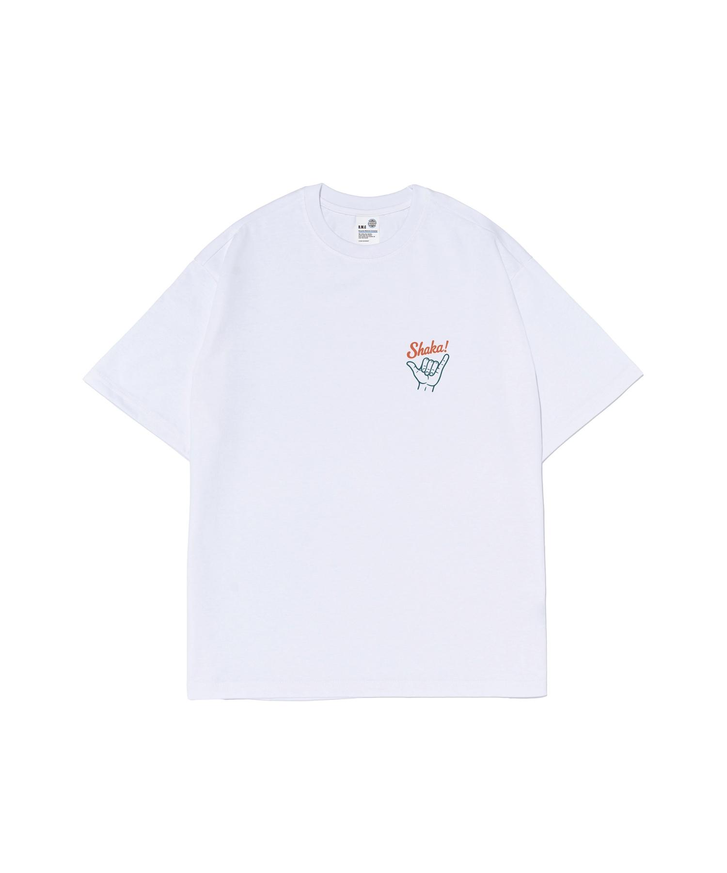 Black Briar Shaka Logo T-Shirt (White) M