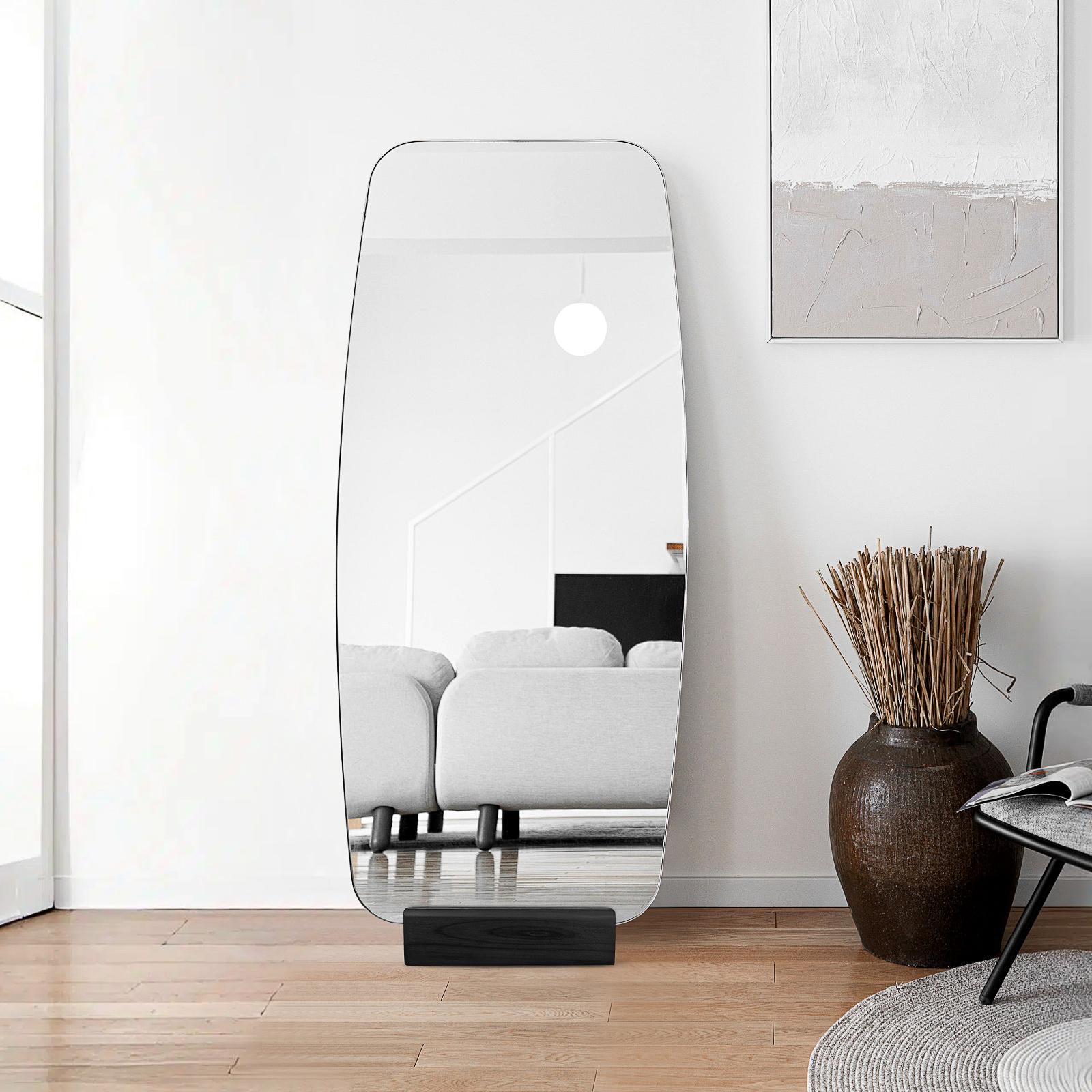 

Solid Wood Anti-Slip Mirror Stand Holder Floor Wooden Base Support For Home Office Studio Multi-Use Fixed Mirror Support other