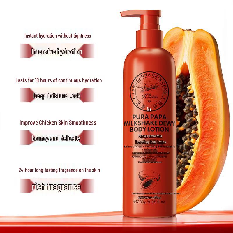 Larosanna Papaya Milkshake Hydrating Body Lotion